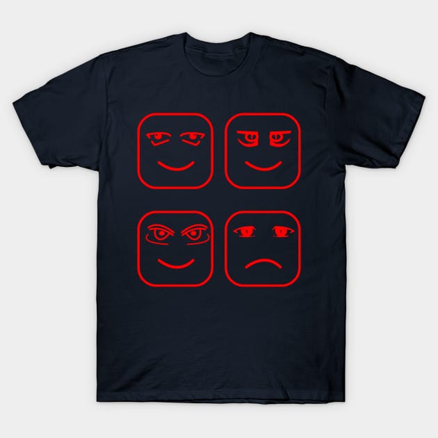 Cube face 11 T-Shirt by Everyday Magic